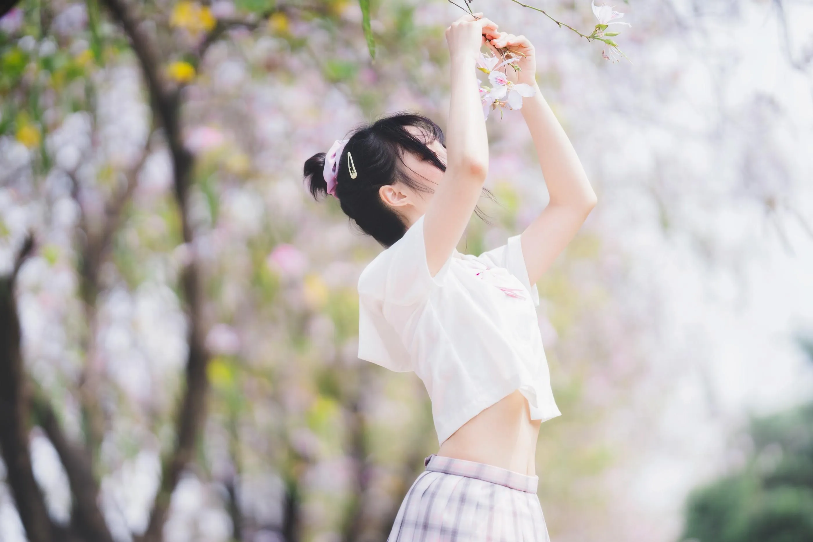 [艺图语] 2022.06.21 花与少女 思涼poi [35P]插图7